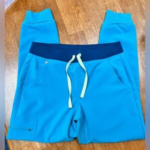 Figs Zamora joggers in Teal